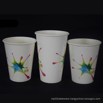 10oz, 12oz, 14oz, 16oz Single Wall Paper Cup